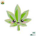China Manufacturer Custom Crafts No MOQ Flower Grass Tree Leaf Weed Enamel Pin